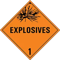 Class 1 - Explosive Materials
